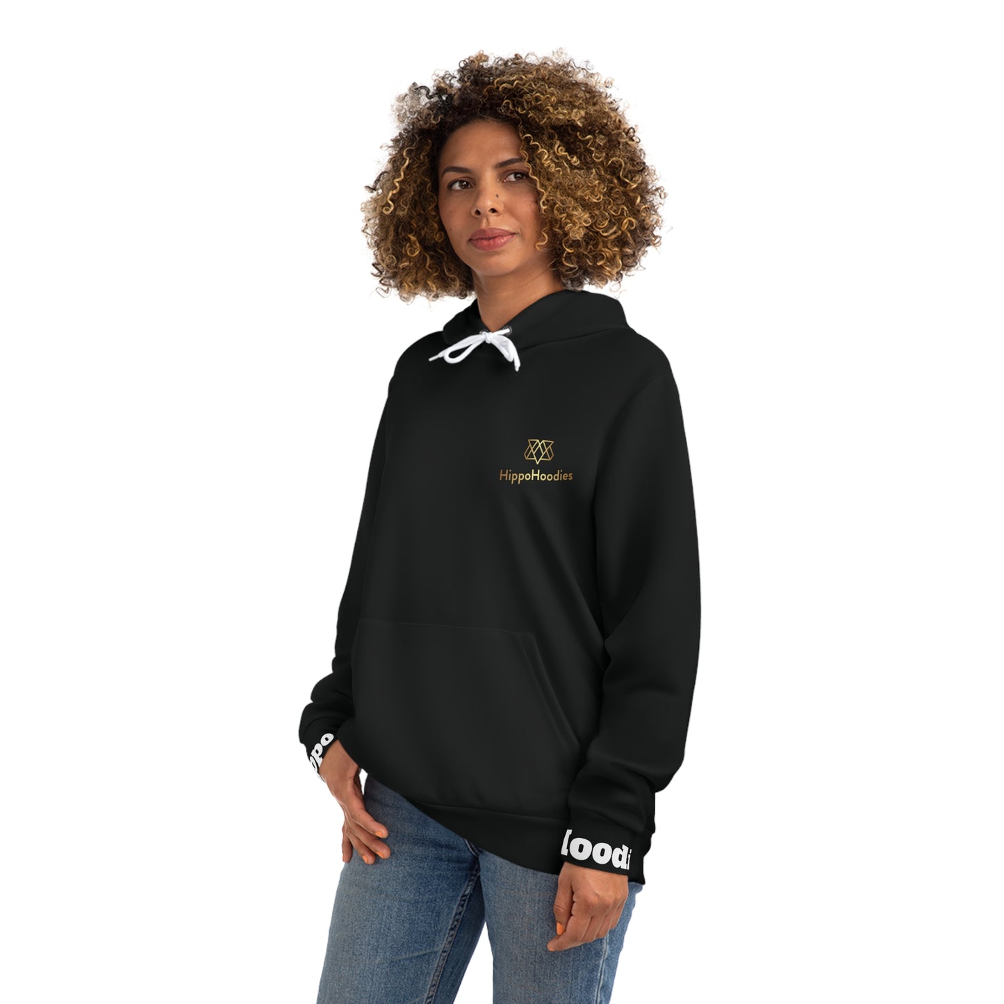 HippoHoodie Trendy Black Fashion Hoodie - Perfect for Casual Outings and Gifts