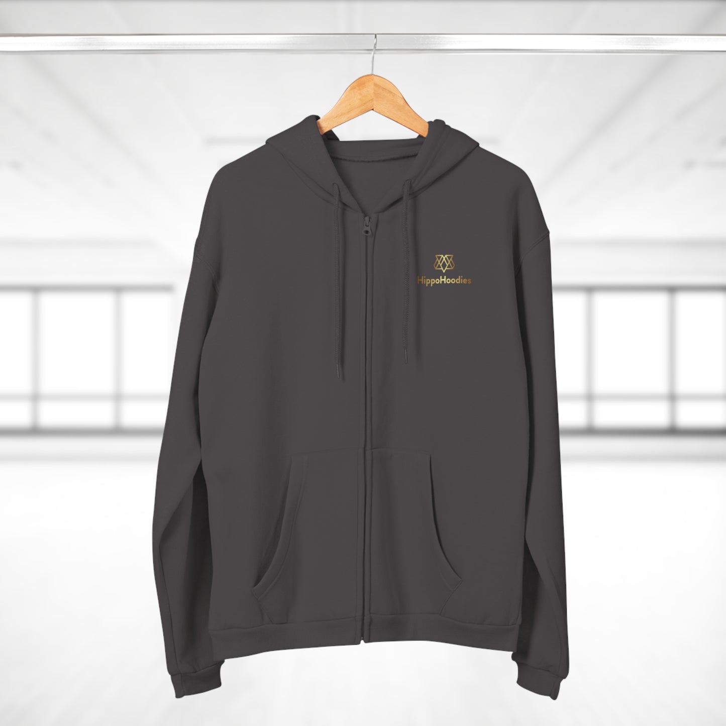 HippoHoodie Unisex Zip Hoodie