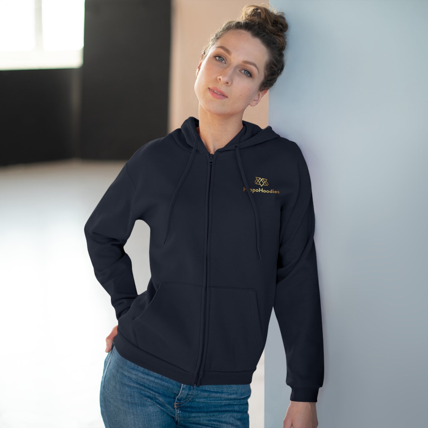 HippoHoodie Unisex Zip Hoodie