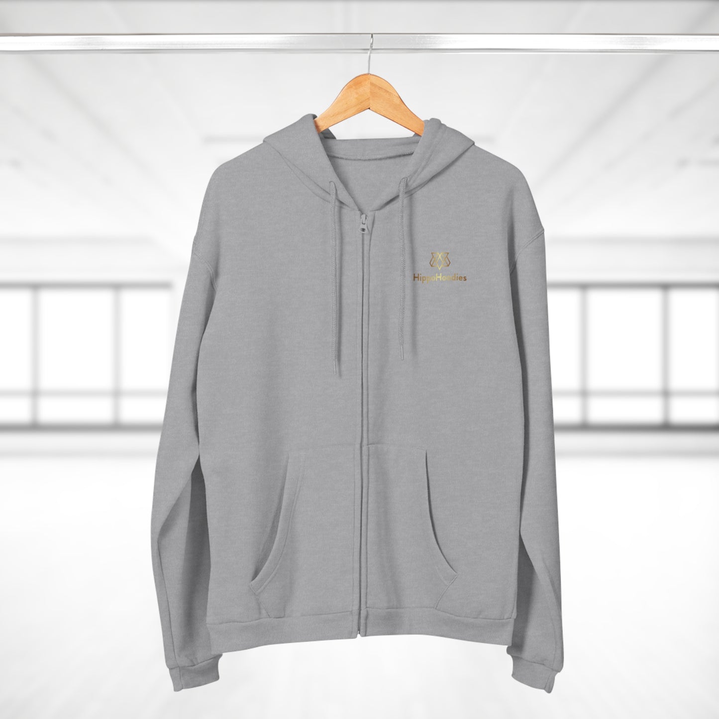 HippoHoodie Unisex Zip Hoodie