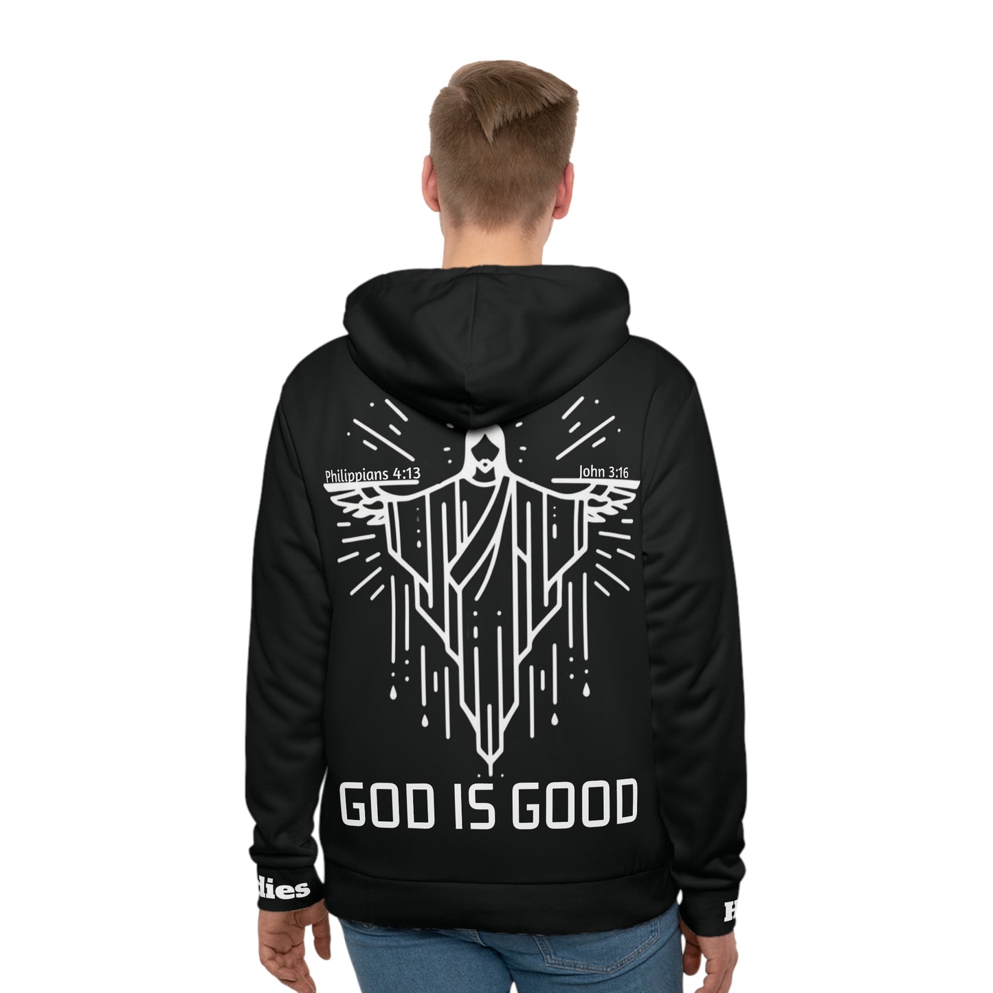 God is Good Hoodie! Styled for comfort and fun!
