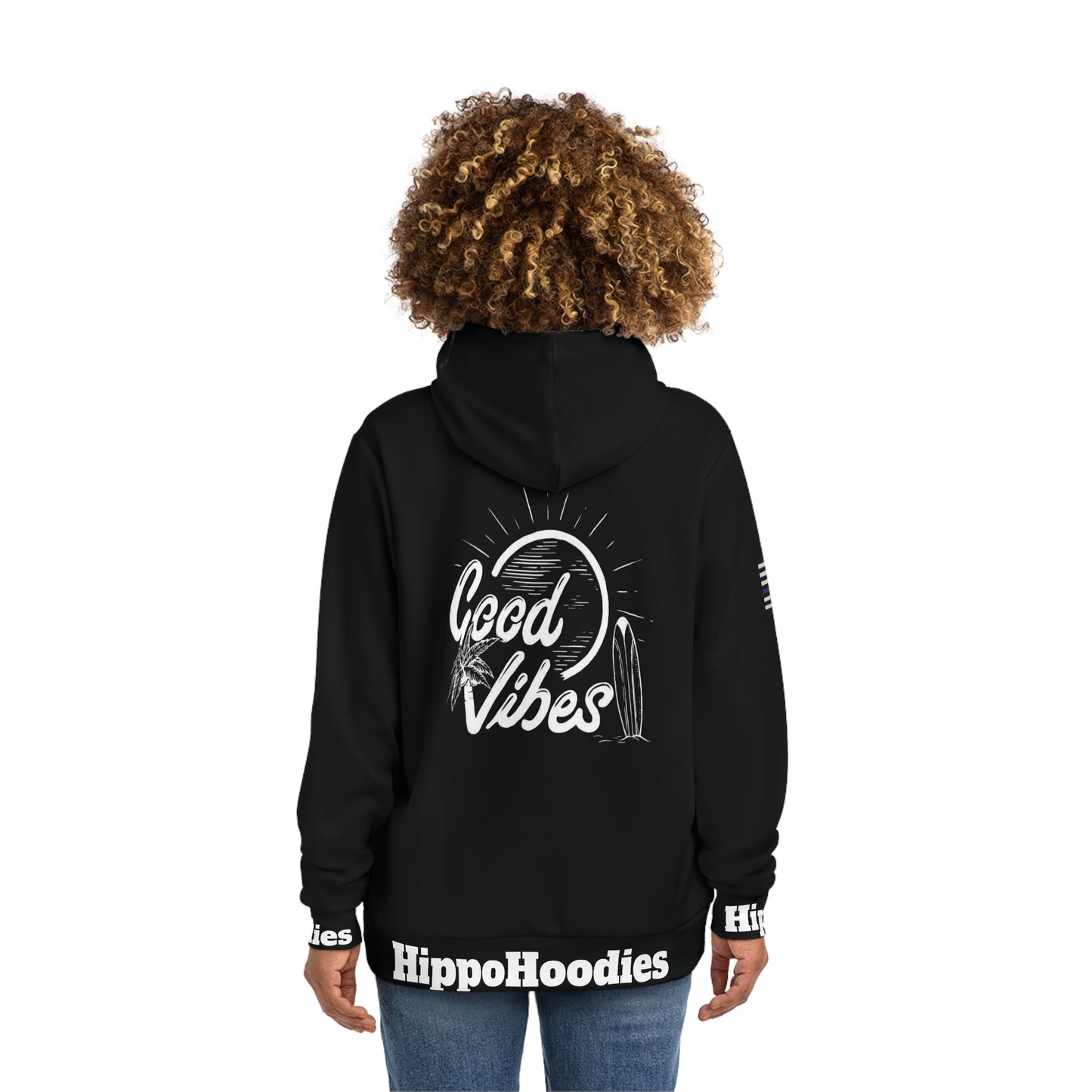 HippoHoodie Trendy Black Fashion Hoodie - Perfect for Casual Outings and Gifts