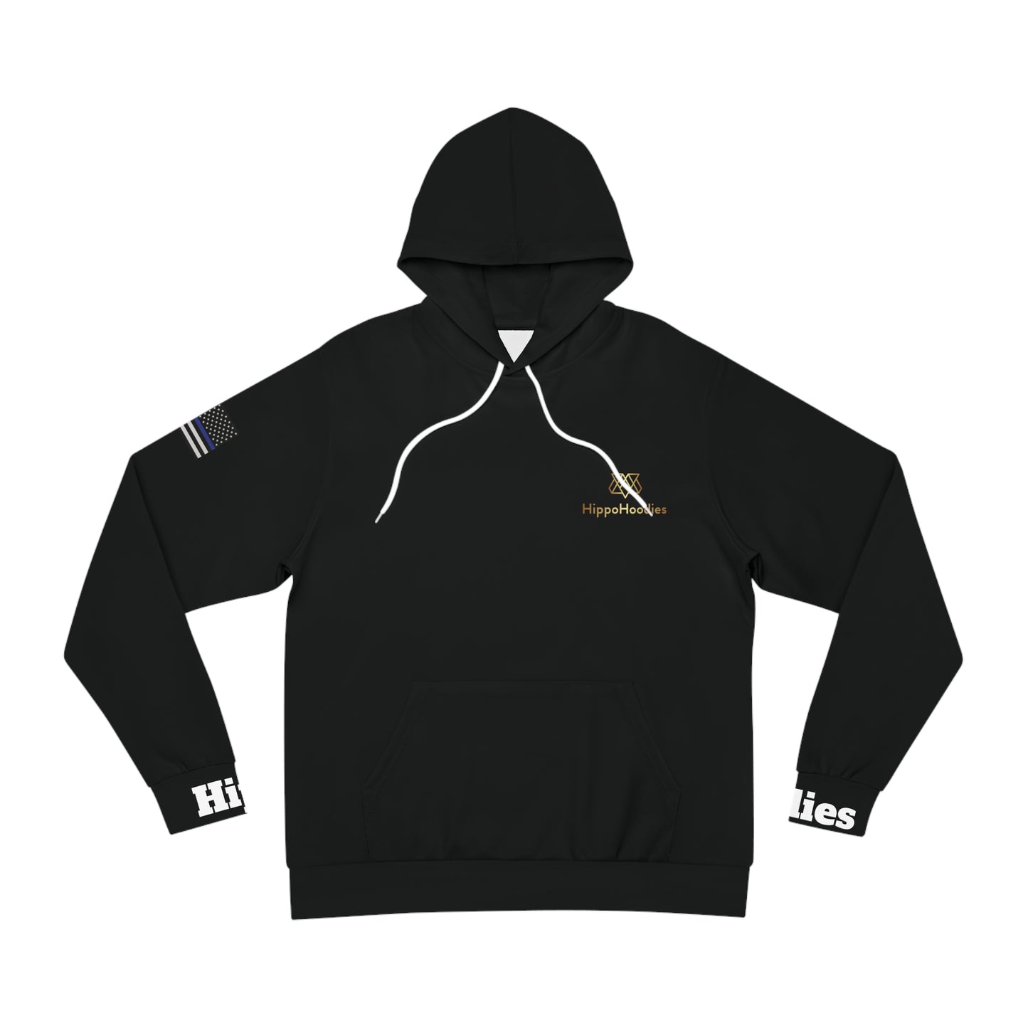 HippoHoodie Trendy Black Fashion Hoodie - Perfect for Casual Outings and Gifts