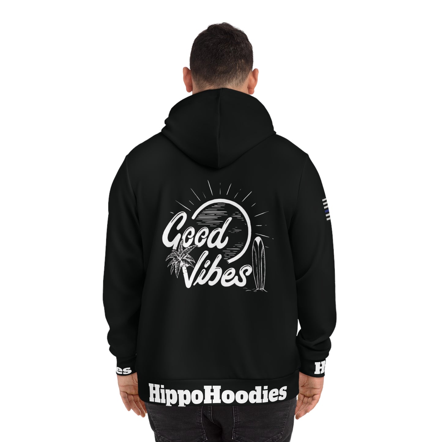 HippoHoodie Trendy Black Fashion Hoodie - Perfect for Casual Outings and Gifts