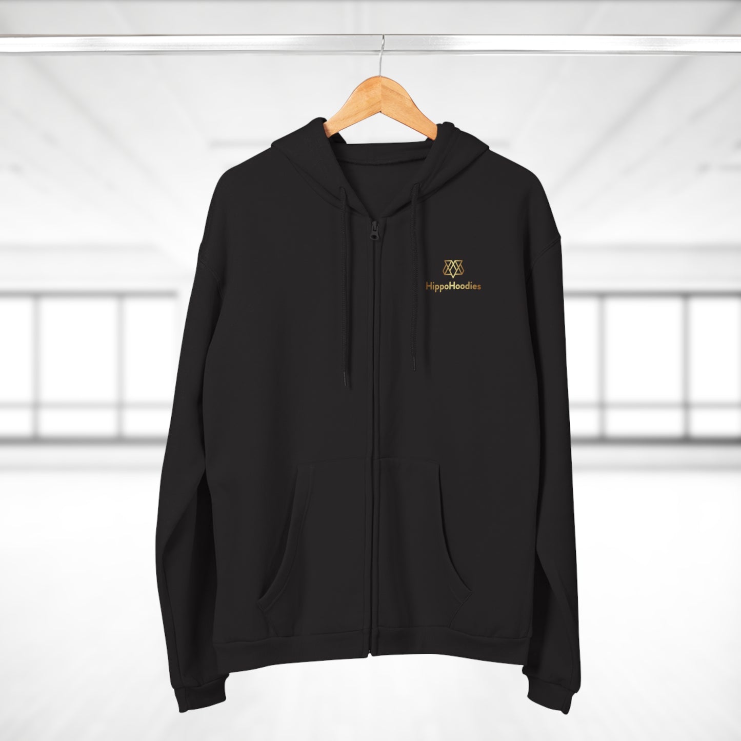 HippoHoodie Unisex Zip Hoodie