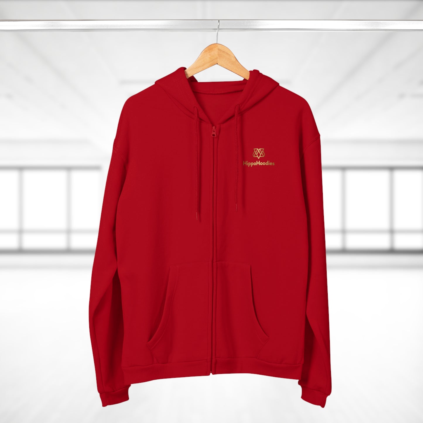HippoHoodie Unisex Zip Hoodie